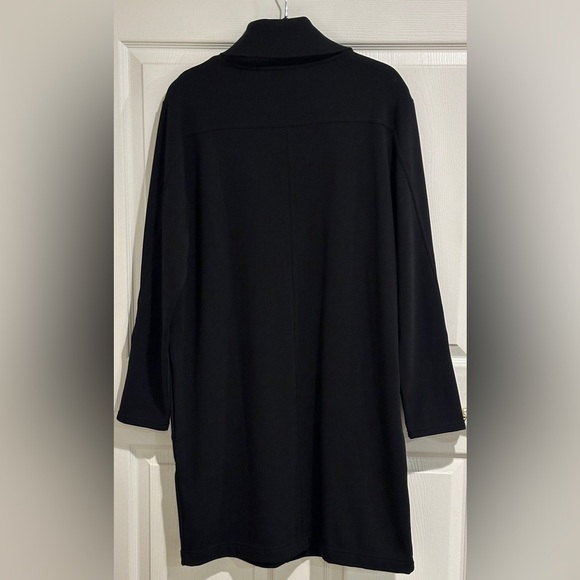 *NWT* Athleta Cozy Karma Vela Dress Black Size Large Tall Long Sweater Plush - Picture 6 of 9